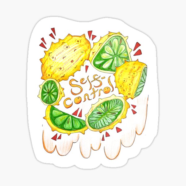 Self Control Sticker