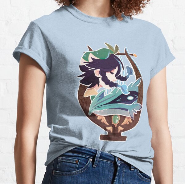 Item preview, Venti & Dvalin - Genshin Impact designed and sold by HaruKirosh.