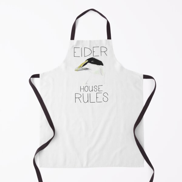 Item preview, Eider House Rules (Common Eider) designed and sold by LauraWolfArtist.
