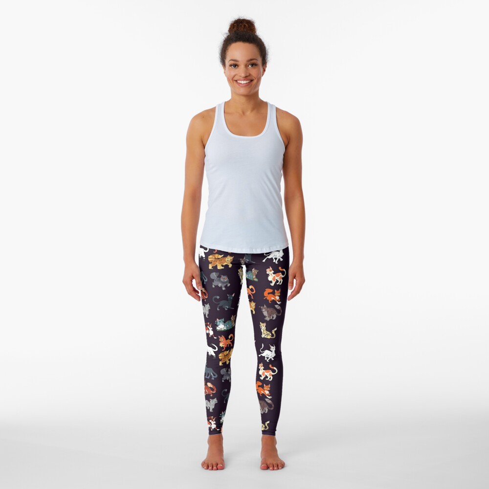 Discover Warrior cats pattern 1 | Leggings