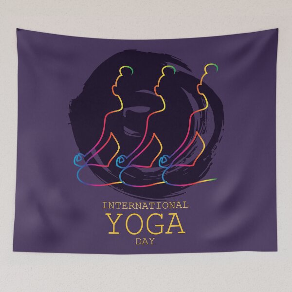 Item preview, Yoga International Yoga Day designed and sold by SportsT-Shirts.