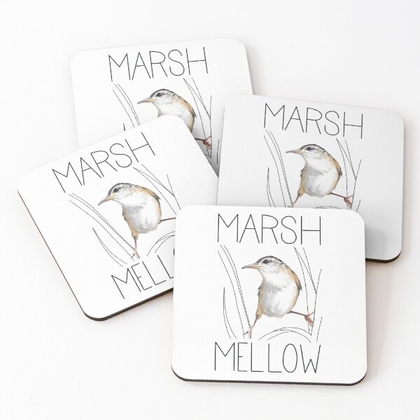 Item preview, Marsh Mellow (Marsh Wren) designed and sold by LauraWolfArtist.