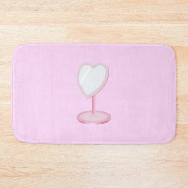 Item preview, Pink Heart Mirror designed and sold by Nabibibi.