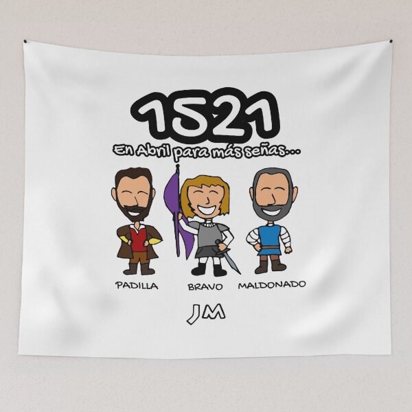 Item preview, Bravo, Padilla y Maldonado, Capitanes Comuneros Villalar designed and sold by jesumedina.
