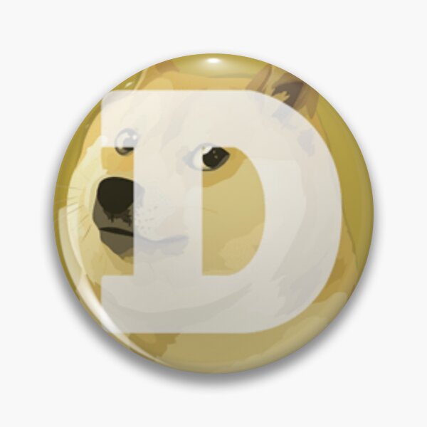 Item preview, Dogecoin dog logo  designed and sold by Blacksoulgear.