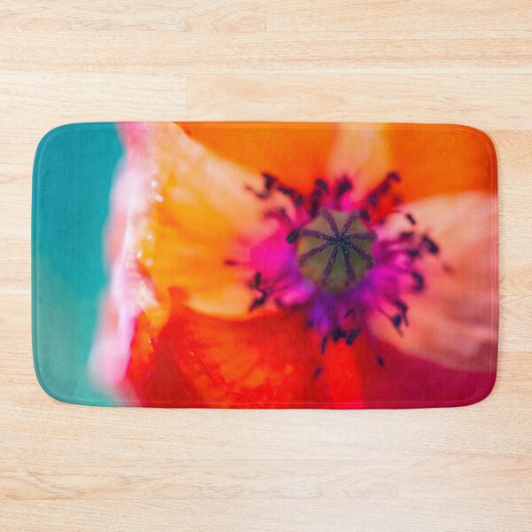 Item preview, Beautiful Poppy Macro in fire Orange Colours designed and sold by CyaniRose.