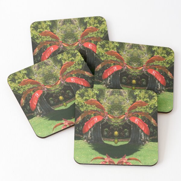 Item preview, Botanical Divine: Crimson Promise of the Fall/Autumn in Emerald Gardens designed and sold by RoseAromas.