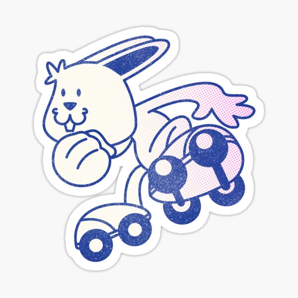 Go fast, jump high, and do it with style ¡¡¡¡ Sticker