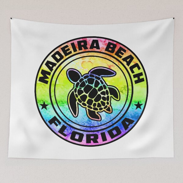 Item preview, Madeira Beach Florida Sea Turtle FL designed and sold by DESTINATIONS DECAL.