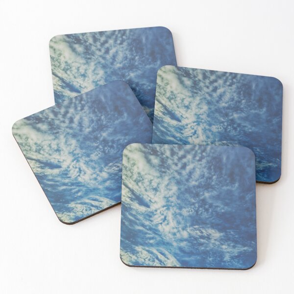 Item preview, Beautiful natural abstract textured blue sky with white clouds designed and sold by FCEalin.