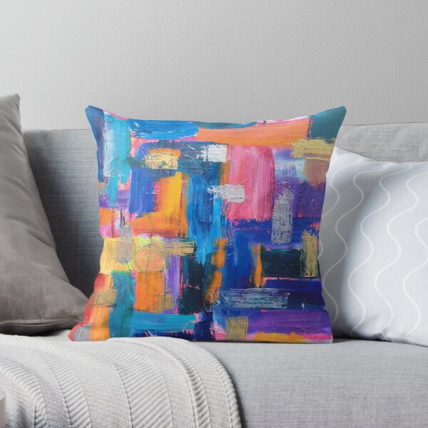 Color Study: Fall Throw Pillow