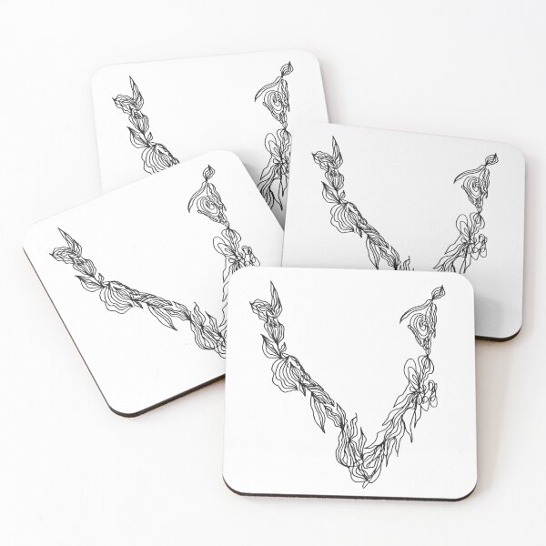 Item preview, Letter V designed and sold by HoneyGraphics.