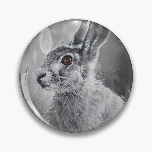 Item preview, Misty the Grey March Hare designed and sold by Rachel Greenbank.