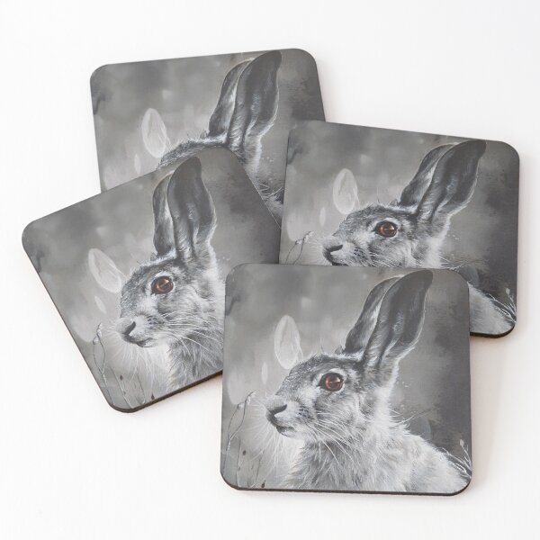 Item preview, Misty the Grey March Hare designed and sold by Rachel Greenbank.