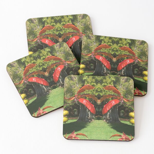 Item preview, Botanical Divine: Crimson Promise of the Fall/Autumn in Emerald Gardens designed and sold by RoseAromas.