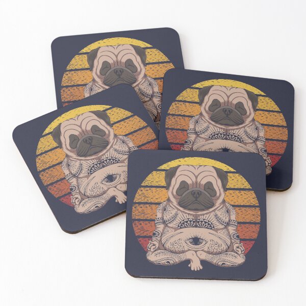 Item preview, Pug Yoga Meditating designed and sold by SportsT-Shirts.