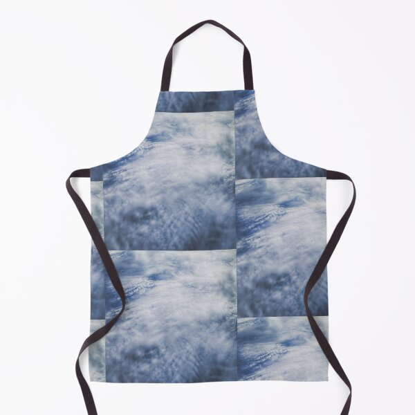 Item preview, Beautiful white textured clouds on the matte blue sky making it look like waves in the ocean designed and sold by FCEalin.