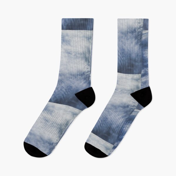 Item preview, Beautiful white textured clouds on the matte blue sky making it look like waves in the ocean  designed and sold by FCEalin.