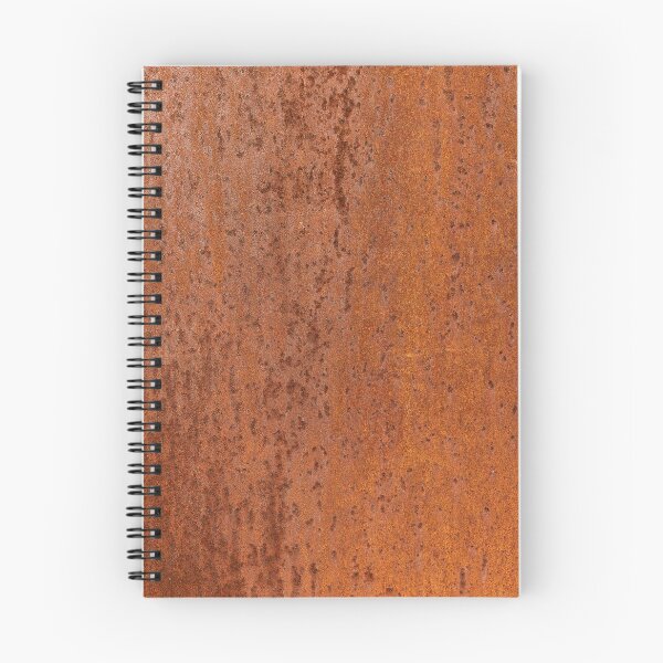 Item preview, Smooth, slightly rough weathered and rusted orange-red colors surface with rust runs and rust spots. Detailed closeup Rusted metal sheet texture designed and sold by Marcin Adrian.