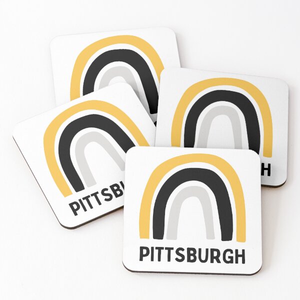 Item preview, Pittsburgh Rainbow Sticker designed and sold by brookehend.