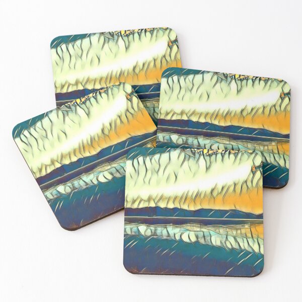 Item preview, The Ice Lake Glass Style Art designed and sold by ThePathUnCarved.