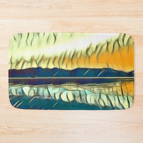 Item preview, The Ice Lake Glass Style Art designed and sold by ThePathUnCarved.
