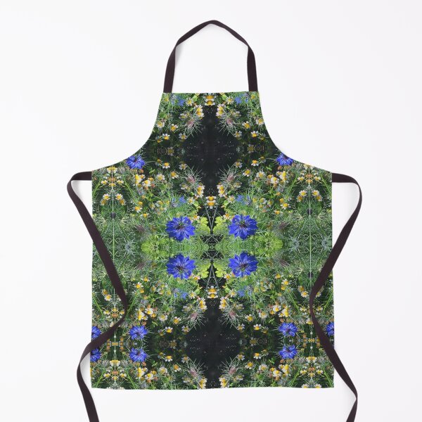 Item preview, Botanical, Divine - Sapphire Love-in-the-Mist, last Autumn Blooms in Emerald Gardens designed and sold by RoseAromas.