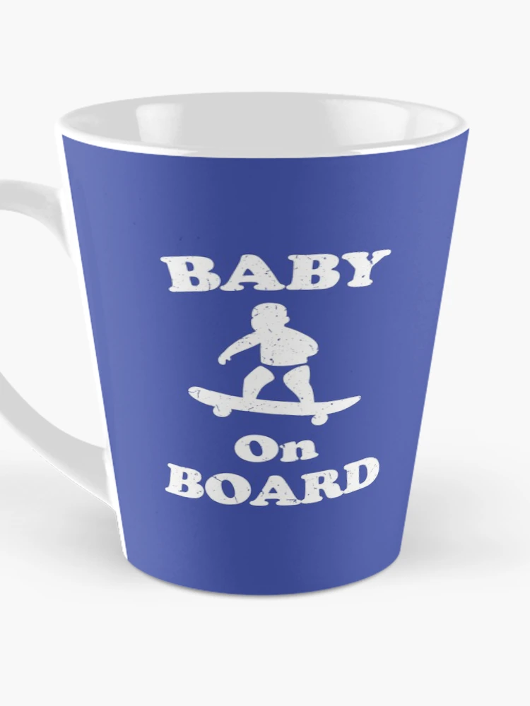 Thumbnail 3 of 4, Coffee Mug, Baby On Board (Distressed) [Roufxis-Rb] designed and sold by RoufXis.