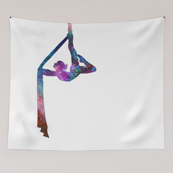 Item preview, Aerial Stars 2 - Aerial Silks, Circus, and Outer Space designed and sold by FlyingFoxDesign.