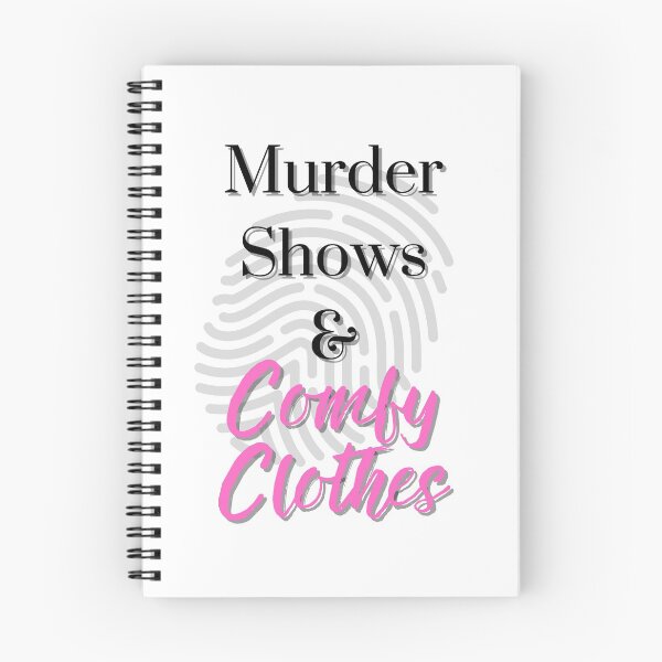 Item preview, Murder Shows & Comfy Clothes designed and sold by dmbdana.