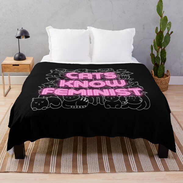 Item preview, cat know feminist designed and sold by aimanart.