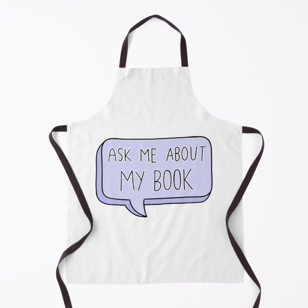 Item preview, Ask Me About My Book designed and sold by LunaStickerCo.