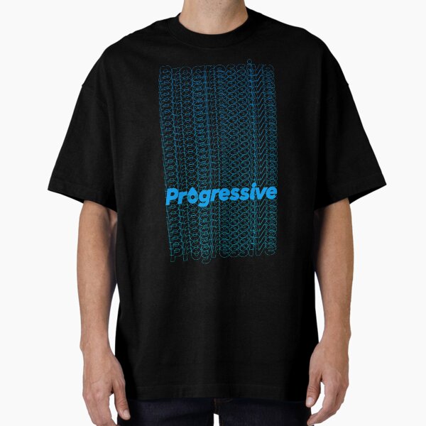 Prgrsv Blue Oversized T-Shirt