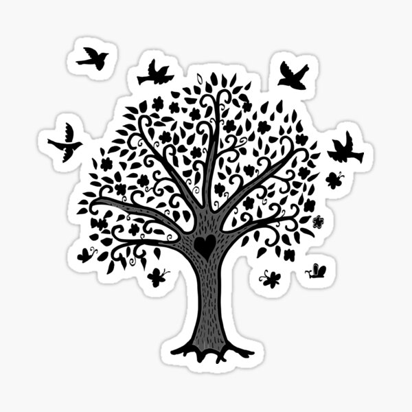 Item preview, Outline Tree Of Life designed and sold by Martin-bivert.