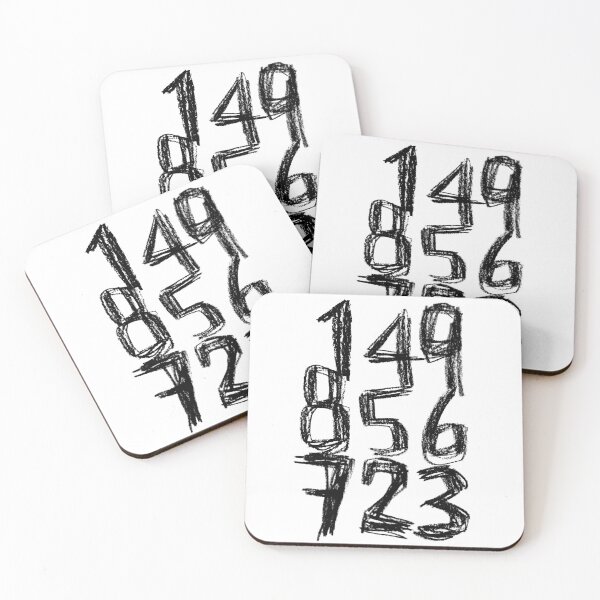 Item preview, Random Numbers Numberblocks designed and sold by badlydrawnbabe.