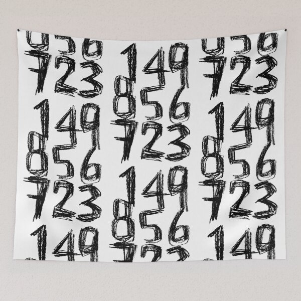Item preview, Random Numbers Numberblocks designed and sold by badlydrawnbabe.