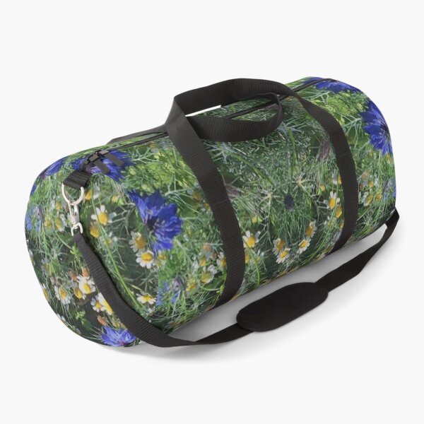 Item preview, Botanical, Divine -  Sapphire Love-in-the-Mist, last Autumn Blooms in Emerald Gardens designed and sold by RoseAromas.