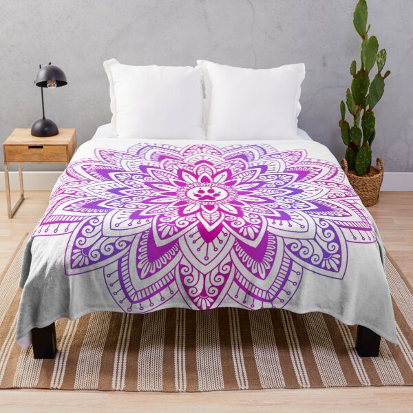 Item preview, Pink Paw Print Mandala designed and sold by Mandalalove.