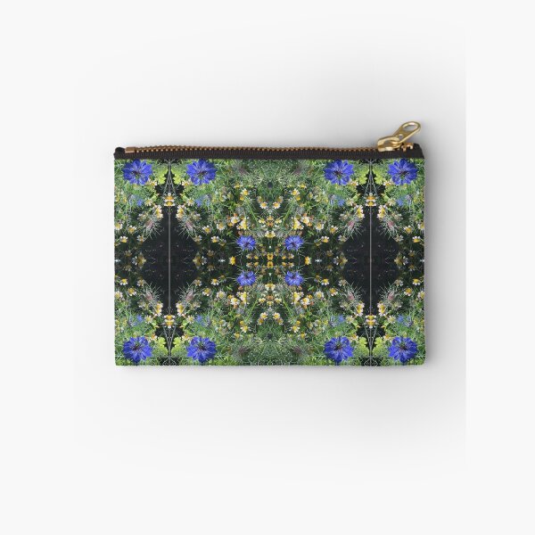 Item preview, Botanical, Divine -  Sapphire Love-in-the-Mist, last Autumn Blooms in Emerald Gardens designed and sold by RoseAromas.