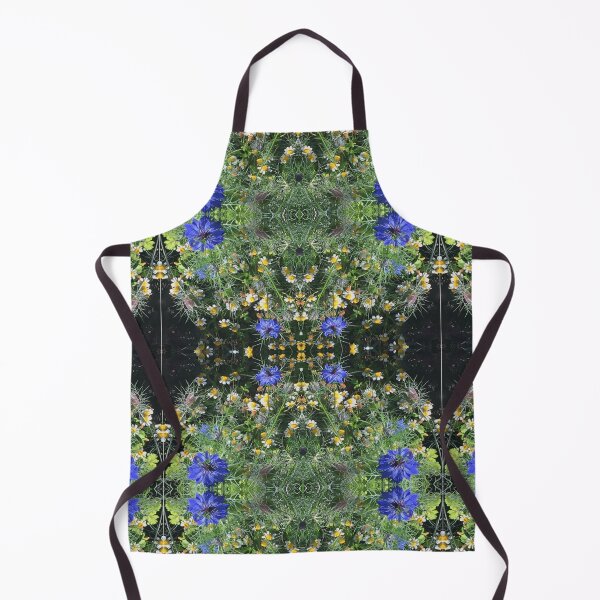 Item preview, Botanical, Divine - Sapphire Love-in-the-Mist, last Autumn Blooms in Emerald Gardens designed and sold by RoseAromas.