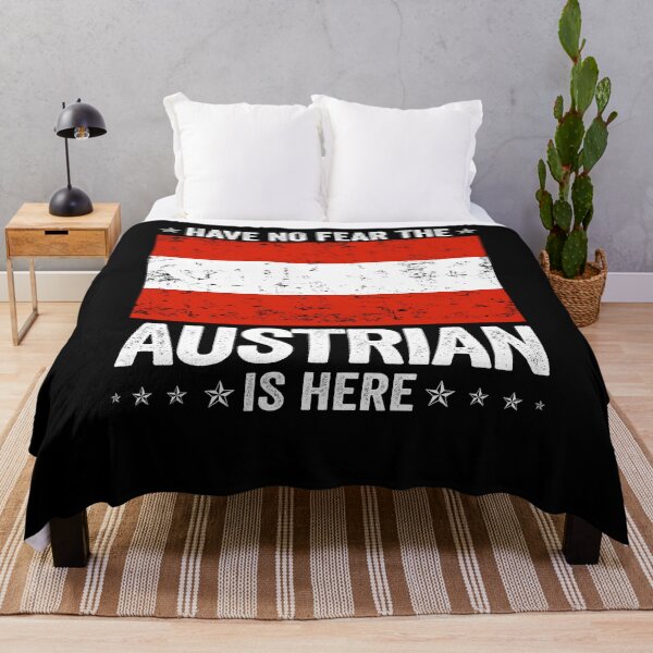 Item preview, Have No Fear The Austrian Is Here  Austria Flag Design designed and sold by JJDzignsShop.