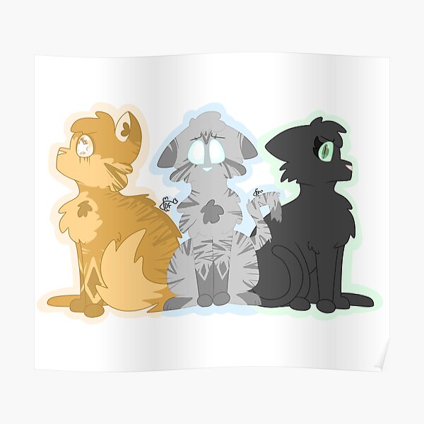 Warrior Cats Bloodlines Poster By Dolfinndraws Redbubble