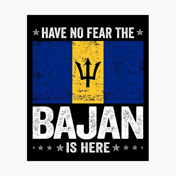 Artikelvorschau, Haben Sie keine Angst Der Bajan ist hier Barbados Flag Design entworfen und verkauft von JJDzignsShop.