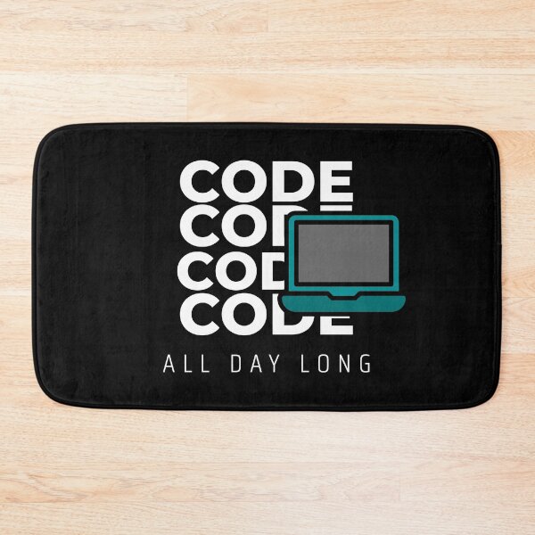 Item preview, Code Code Code all day long designed and sold by luisraultg.