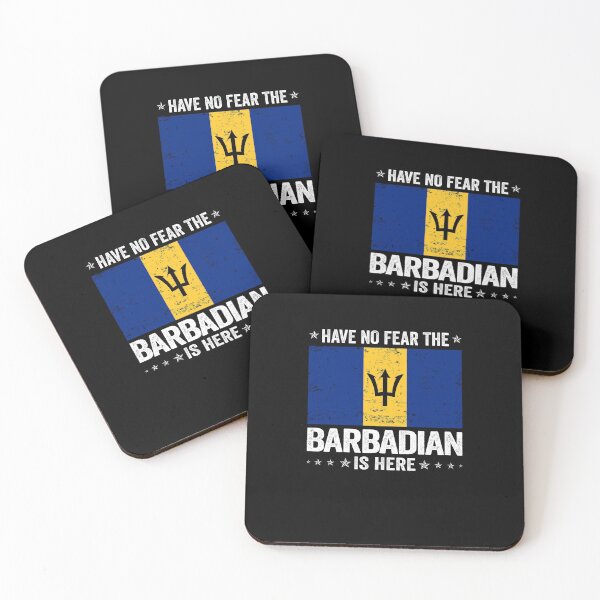 Item preview, Have No Fear The Barbadian Is Here  Barbados Flag Design designed and sold by JJDzignsShop.