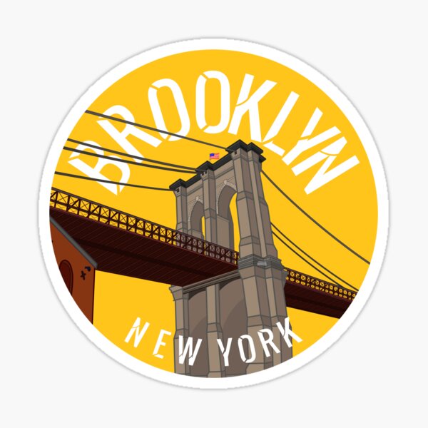 Brooklyn Sticker, Vinyl Sticker