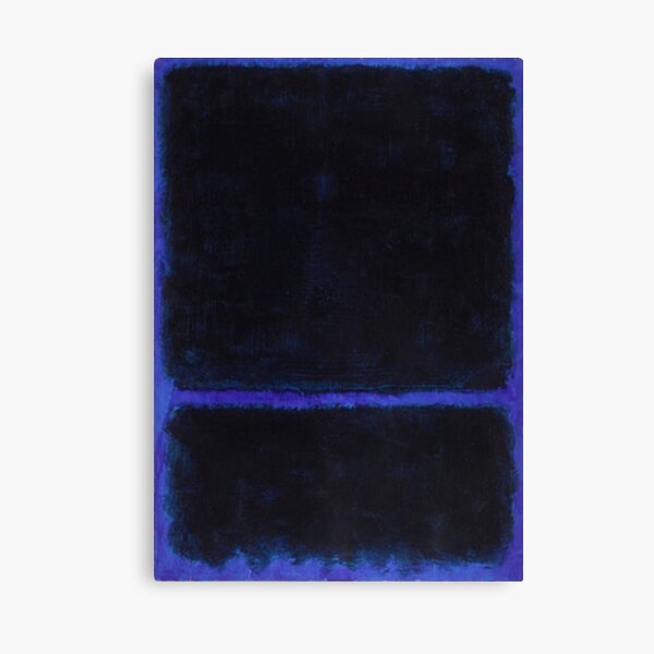 rothko blue black