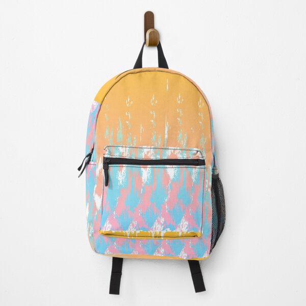 Item preview, colorful digitally made paintbrush style pattern designed and sold by lamond-creation.