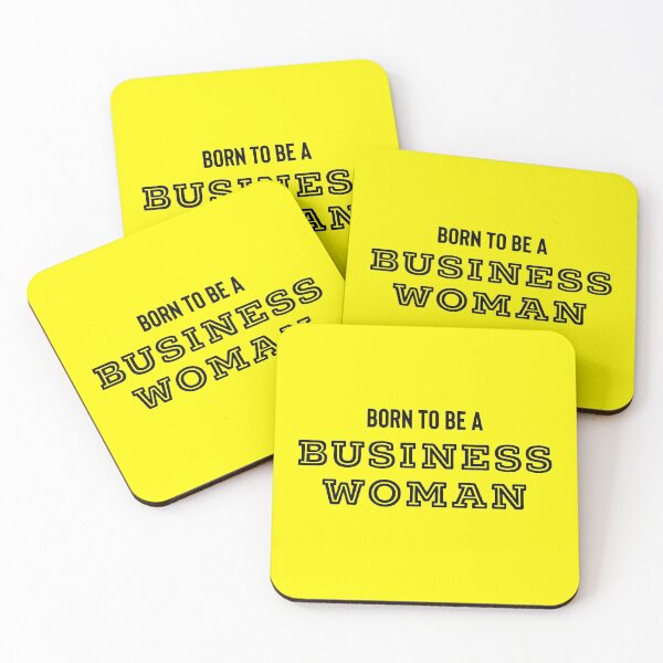Item preview, Born to be a businesswoman- yellow design designed and sold by Fatamimosh.