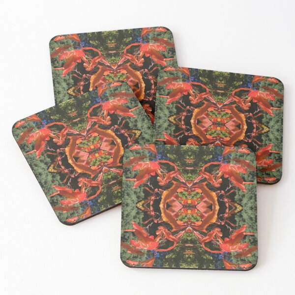 Item preview, Botanical Divine: Crimson Promise of the Fall/Autumn in Emerald Gardens designed and sold by RoseAromas.